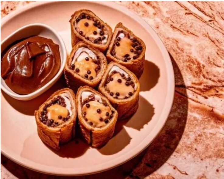 Brownie Maki Rolls