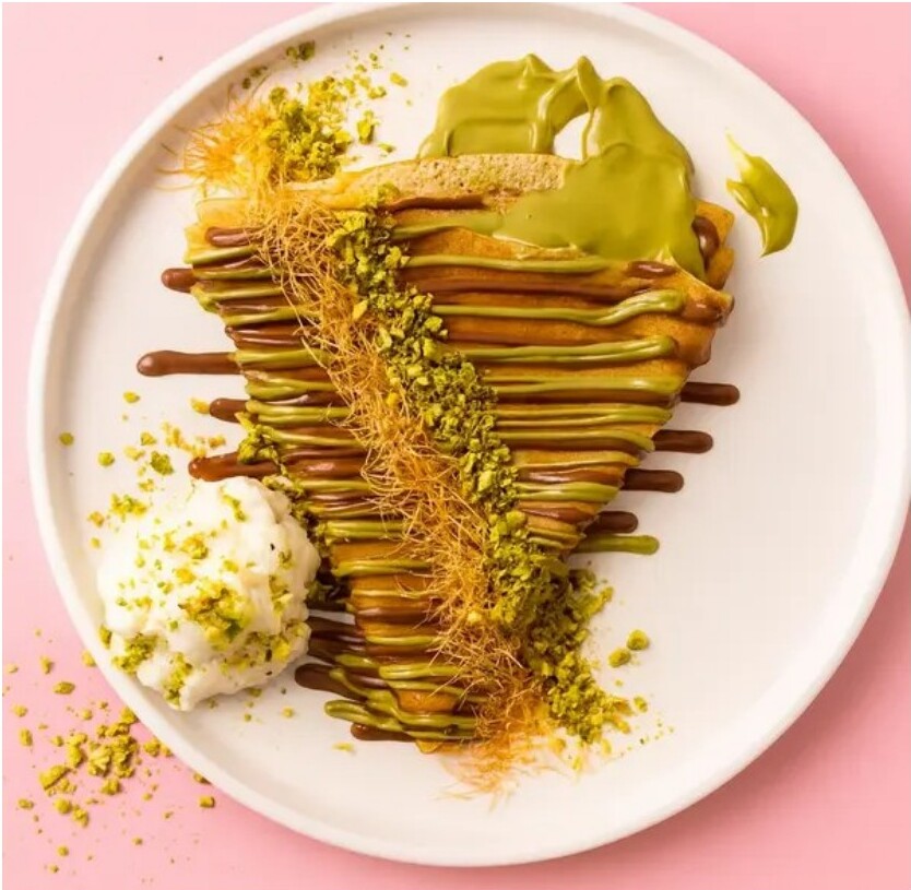 Viral Dubai Chocolate Crepe 🇦🇪